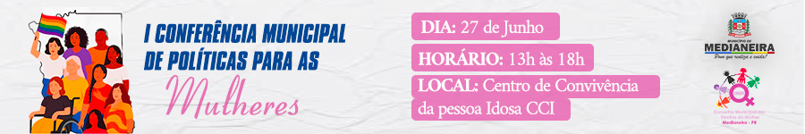Conferência Municipal de Políticas Para as Mulheres